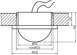 OPRAWA MEBLOWA MS-02 SG G4 SATYNA ZŁOTY 2207245