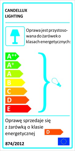 LAMPA ARON LISTWA 3X40W G9 MOSIĄDZ KRYSZTAŁ CZERWONY 93-12203