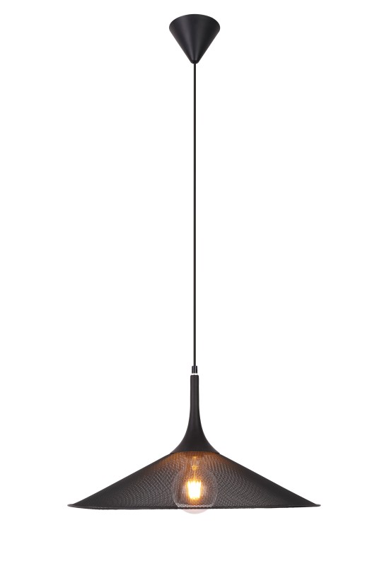 LAMPA WISZACA KIRUNA L 1 CZARNY 110x50x50 50101203