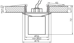 SK-07 SN G4 SATYNA NIKIEL OPR. STROP. STAŁA KRYSZTAŁ 20W G4 2263437