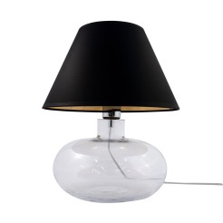 Lampa stołowa MERSIN TRANSPARENT 5514BKGO