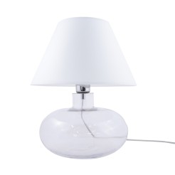 Lampa stołowa MERSIN TRANSPARENT 5512WH