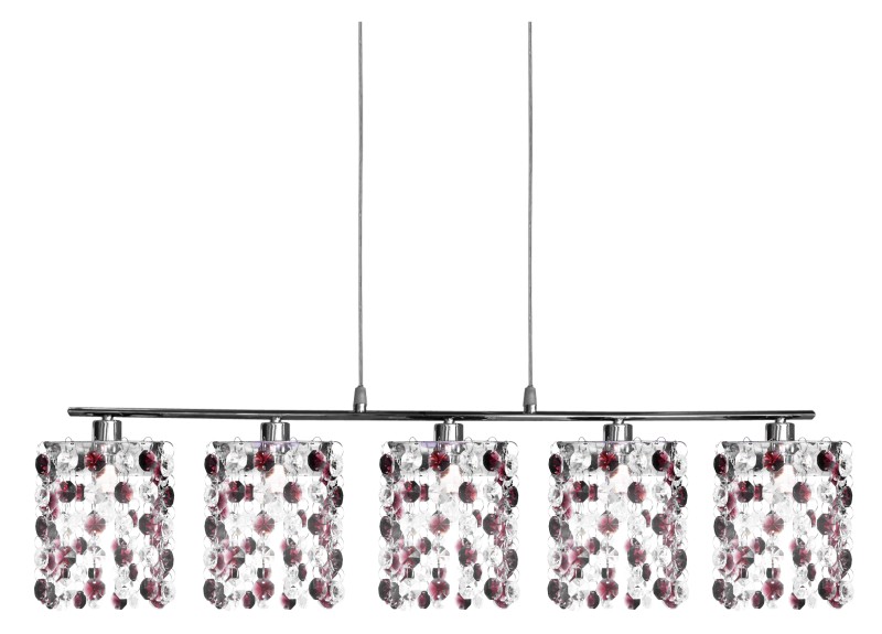 CLASSIC ZWIS 5X40W G9 BURGUND 35-97029