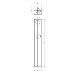 Lampa podłogowa DIEGO 1xE27 MLP8572