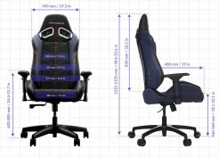 Vertagear Racing Series S-Line SL5000 Fotel Gamingowy Czarny/Biały VG-SL5000_WT