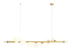 LAMPA WISZĄCA WAVE 7 BRASS 1115T40