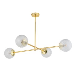 CADIX GOLD LAMPA SUFITOWA 4 PŁ WYSOKI 4605