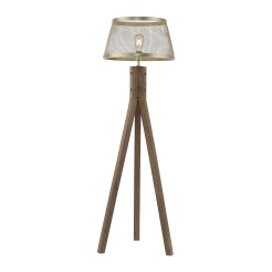 FREDERIK 11424-60 floor lamp, brass matt