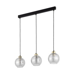 DEVI TRANSPARENT LAMPA WISZĄCA 3 PŁ LISTWA 4580