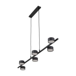 AVIA BLACK LAMPA WISZĄCA 6 PŁ 4694