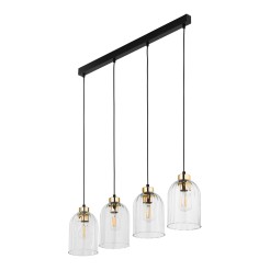 SATIPO TRANSPARENT LAMPA WISZĄCA 4 PŁ 5628