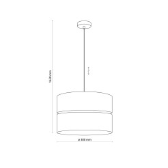 ECO LAMPA WISZĄCA 1   380 5772