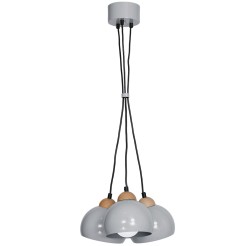 Lampa wisząca DAMA GRAY 3xE27 MLP6380