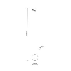 TRACER WHITE WISZĄCY G_9 4886