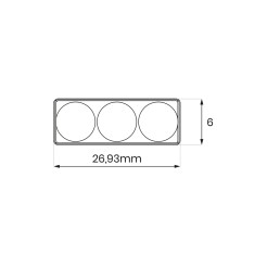 MODUŁ LED EKO-SSMINI3 4000K EKM0562