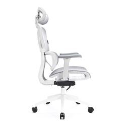 LEVANO SYSTEM Fotel ergonomiczny Control Series Biały LV0655