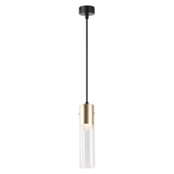 Lampa Wisząca Ricky Złoty 1xGU10 ML0845