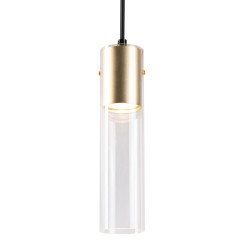 Lampa Wisząca Ricky Złoty 1xGU10 ML0845