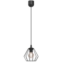 żyrandol , wire shade diamond 1xE27 00085