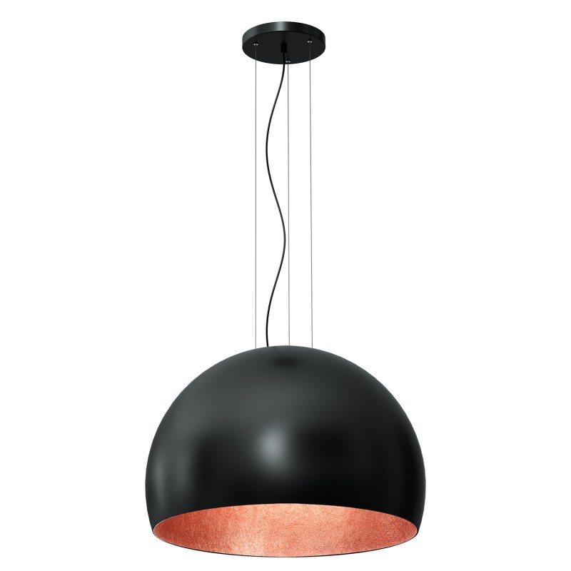 żyrandol  3/4 bool ( dia 600) black/copper  1 01625