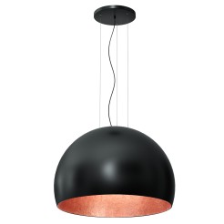 żyrandol  3/4 bool ( dia 800) black/copper 1 01626