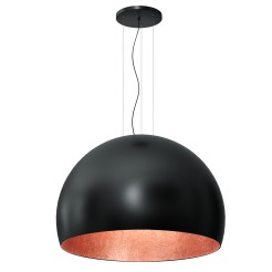 żyrandol  3/4 bool ( dia 1000) black/copper  1 01627