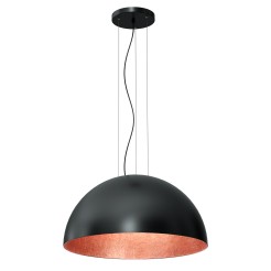 żyrandol  1/2 bool ( dia 600) black/copper  1 01628