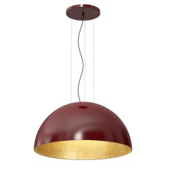 żyrandol  1/2 bool ( dia 800) burgundy/gold 1 01693