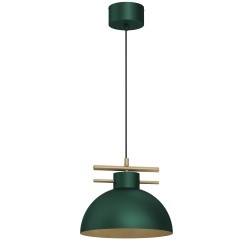 żyrandol  shade dia 290 mm green/gold 1xE27 4369