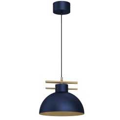 żyrandol  shade dia 290 mm dark-blue/gold 1xE27 4376