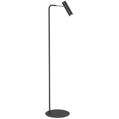 Lampa podł.  black/chrome 1xGU10 4452