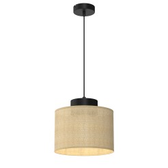 żyrandol  black, cylinder shade dia 250, h 170 5212