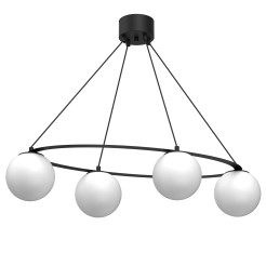 żyrandol  elipse black 4xE27 5584