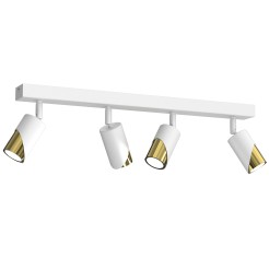 spot  line bar 600, white/gold 4xGU10 9652