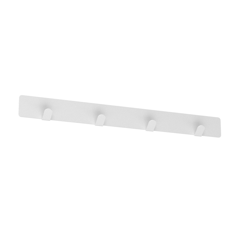 wall towel hanger 40 cm - multiple - 4 rack, white 9903