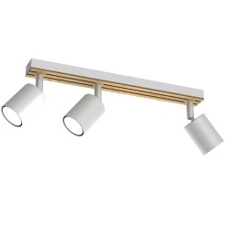 Spot  line 400 white/wood/white swivel 3 9979