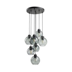 CUBUS GRAPHITE LAMPA WISZĄCA 7 KOŁO 10207