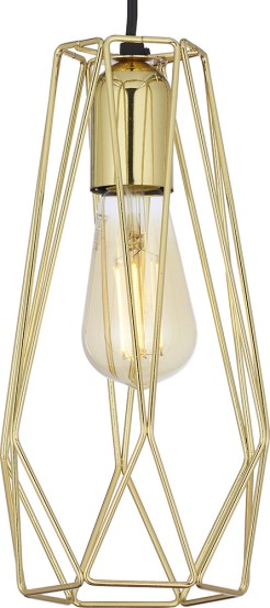 LUGO LAMPA WISZĄCA 1 PŁ GOLD 2696