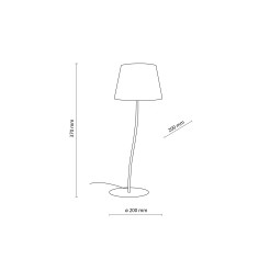 NICOLA BROWN LAMPKA NOCNA 1 S 16027