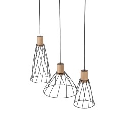 MODESTO WOOD SOSNA LAMPA WISZACA 3 10158