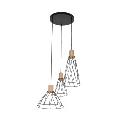 MODESTO WOOD SOSNA LAMPA WISZACA 3 10188