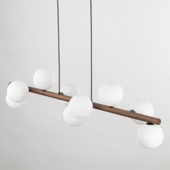 ESTERA WOOD ORZECH LAMPA WISZACA 9 10273