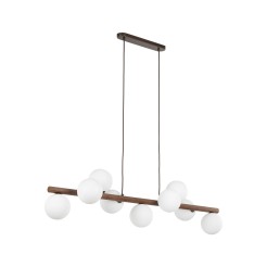 ESTERA WOOD ORZECH LAMPA WISZACA 9 10273