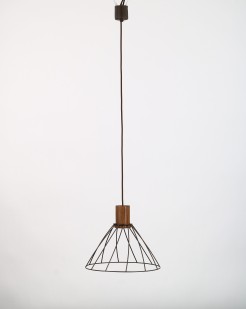 MODESTO WOOD ORZECHA LAMPA WISZACA 1 10163