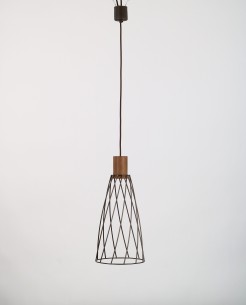 MODESTO WOOD ORZECH LAMPA WISZACA 1 10164