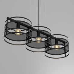 Żyrandol Luminex black 1121