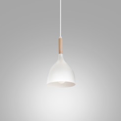 Lampa wisząca Luminex white/ light wood 1194