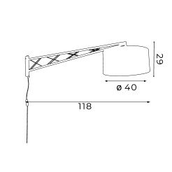 Kinkiet Luminex 1344