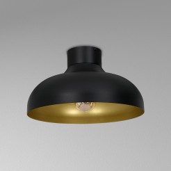 Plafon Luminex black/gold 1538