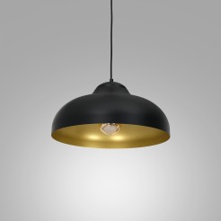 Lampa wisząca Luminex black/gold 1539